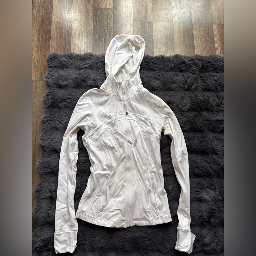 Lululemon Athletica White Define Jacket